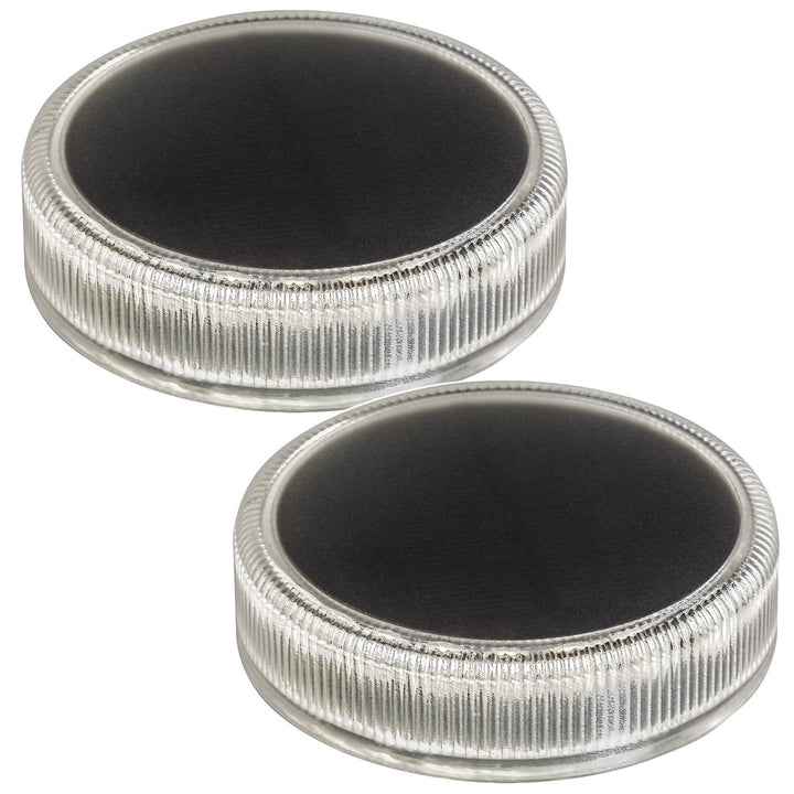 Lámpara solar Trillo LED de 0,3 W, sensor crepuscular, color transparente, IP65, K 4000, 77175, 2 unidades