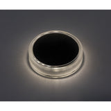 Lámpara solar Trillo LED de 0,3 W, sensor crepuscular, color transparente, IP65, K 4000, 77175, 4 unidades