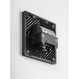 Lámpara Lunca LED 1 W IP20 negra, 3000, 4500, 6500 K, sensor de movimiento, sensor de luz, 77197, 2 unidades