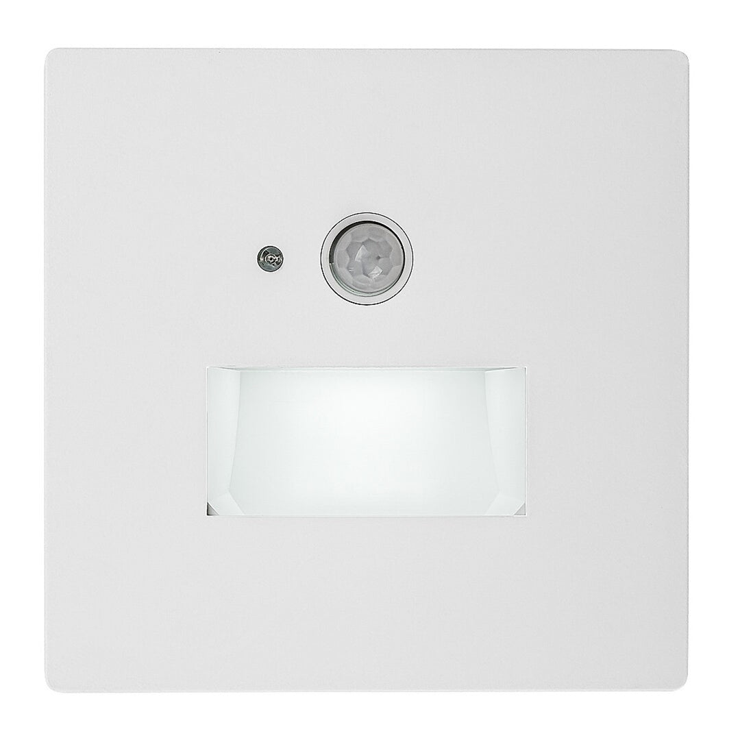 Lámpara Lunca LED de 1 W, IP20, blanca, 3000, 4500 y 6500 K, con sensor de movimiento y sensor de luz, 77198, 2 unidades