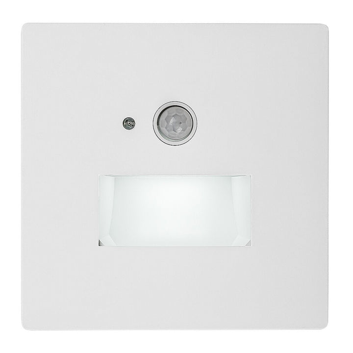 Lámpara Lunca LED de 1 W, IP20, blanca, 3000, 4500 y 6500 K, con sensor de movimiento y sensor de luz, 77198, 2 unidades
