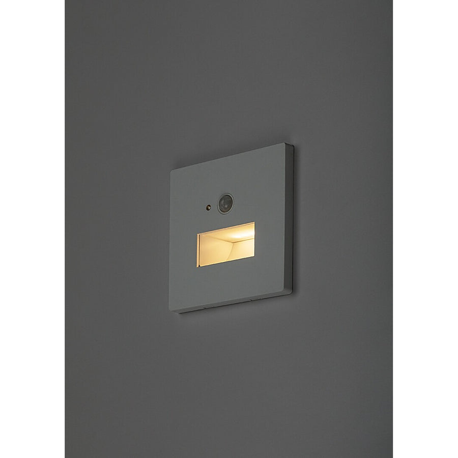 Lámpara Lunca LED de 1 W, IP20, blanca, 3000, 4500 y 6500 K, con sensor de movimiento y sensor de luz, 77198, 2 unidades