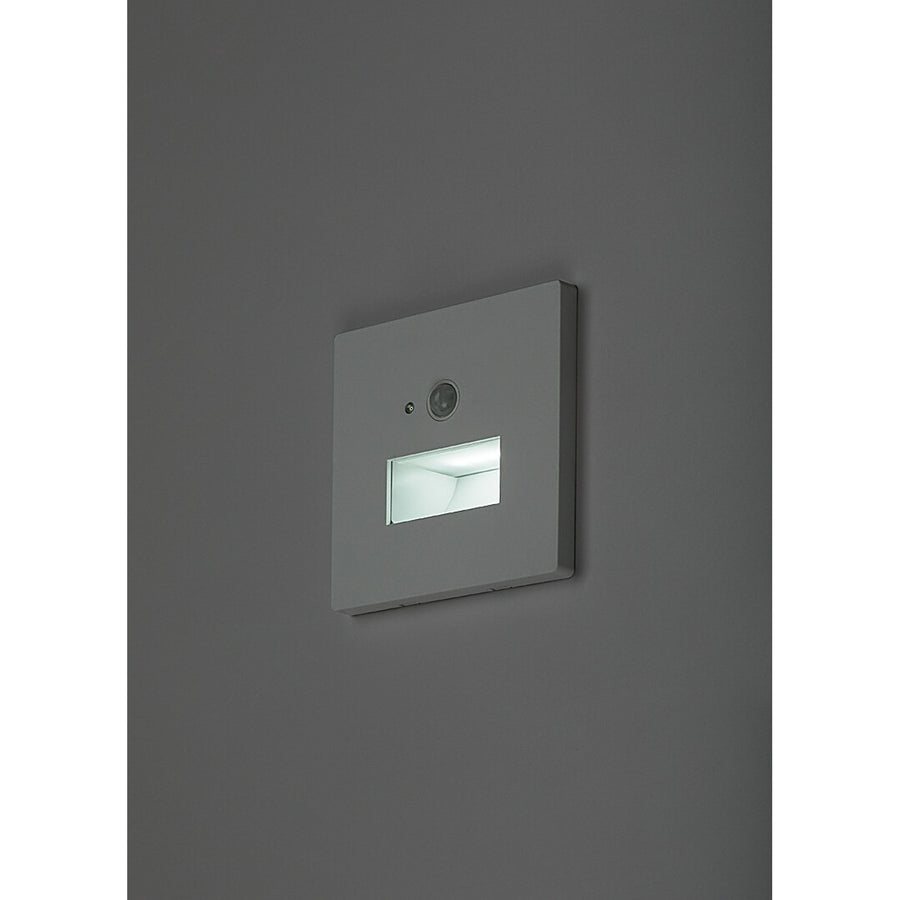 Lámpara Lunca LED de 1 W, IP20, blanca, 3000, 4500 y 6500 K, con sensor de movimiento y sensor de luz, 77198, 2 unidades