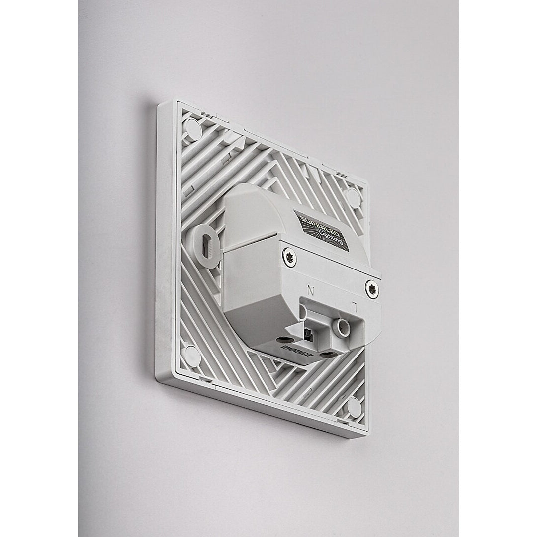 Lámpara Lunca LED de 1 W, IP20, blanca, 3000, 4500 y 6500 K, con sensor de movimiento y sensor de luz, 77198, 2 unidades