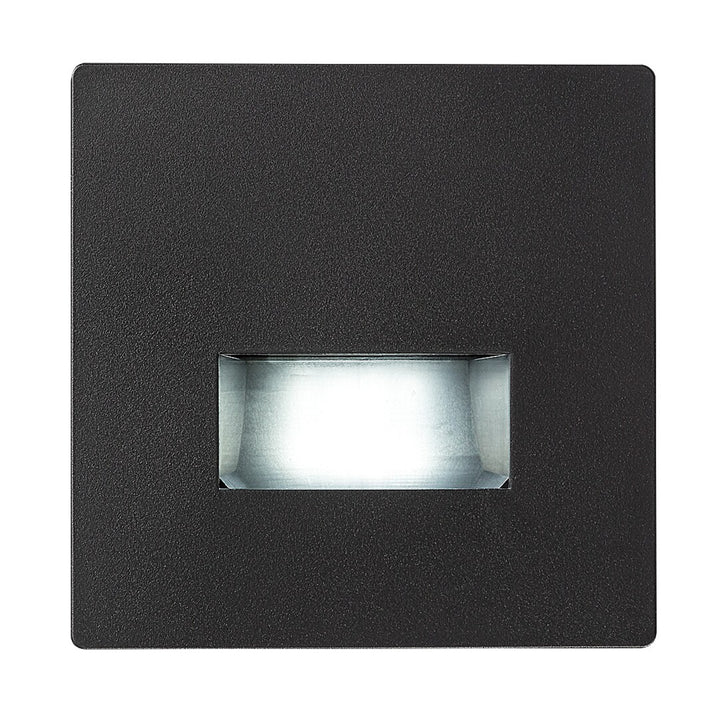 Lámpara Lunca LED de 1 W, IP20, negra, temperatura de color regulable: 3000, 4500 y 6500 K, 77195, 2 unidades