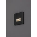 Lámpara Lunca LED de 1 W, IP20, negra, temperatura de color regulable: 3000, 4500 y 6500 K, 77195, 2 unidades