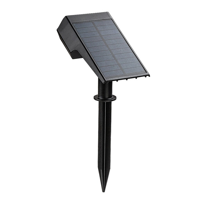 Lámpara solar Rabalux Nantes, 50 LM IP65, negra, LED de 0,5 W, 77088, 2 unidades