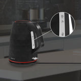 Hervidor eléctrico inalámbrico Manta ORISA de 1,7 l y 2200 W, negro