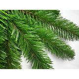Árbol de Navidad artificial, abeto español, material de PVC, altura de 250 cm, soporte metálico