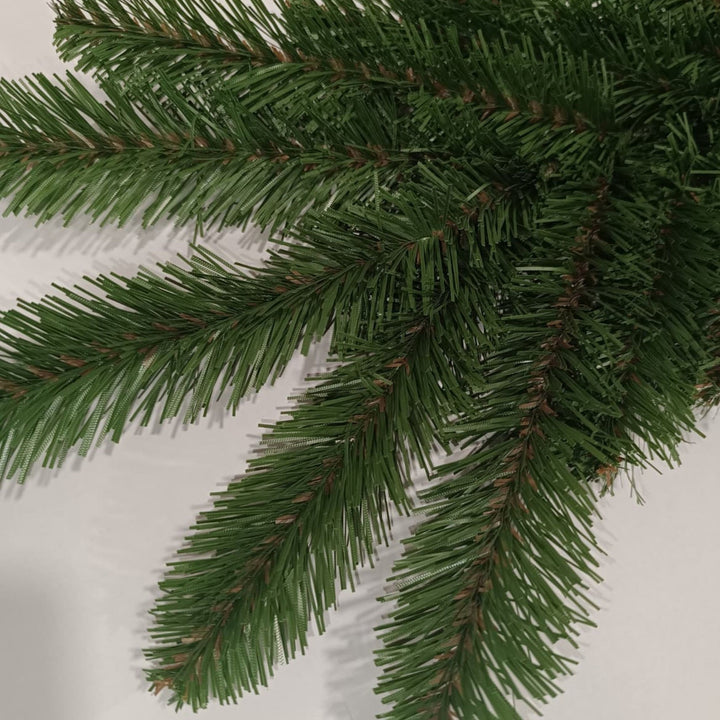 Árbol de Navidad artificial, abeto español, material de PVC, altura de 250 cm, soporte metálico