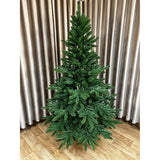 Árbol de Navidad artificial, abeto español, material de PVC, altura de 250 cm, soporte metálico
