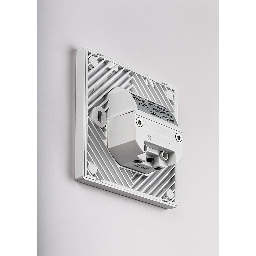Lámpara Lunca LED de 1 W, IP20, blanca, color de luz regulable: 3000, 4500 y 6500 K, 77196, 2 unidades