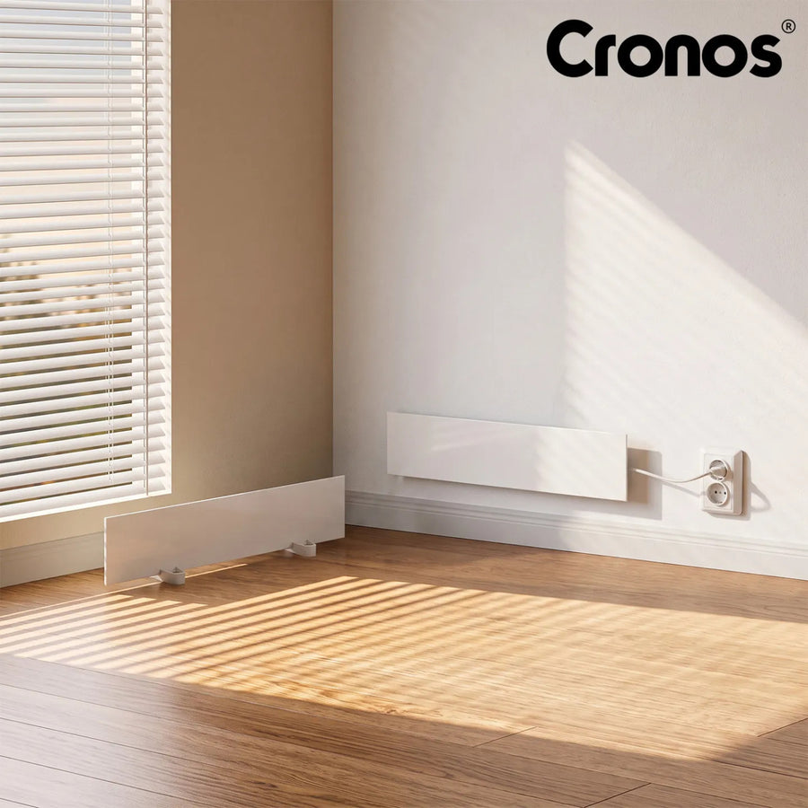 Panel calefactor por infrarrojos Cronos Anti-Mold, potencia de 50 W, para la calefacción y deshumidificación localizadas de paredes húmedas, MRH-50
