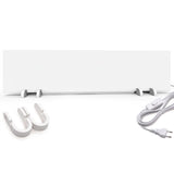Panel calefactor por infrarrojos Cronos Anti-Mold, potencia de 50 W, para la calefacción y deshumidificación localizadas de paredes húmedas, MRH-50