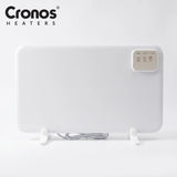 Panel calefactor por infrarrojos para debajo del escritorio Cronos, potencia de 120 W, temporizador, 3 niveles de funcionamiento, DCH-150