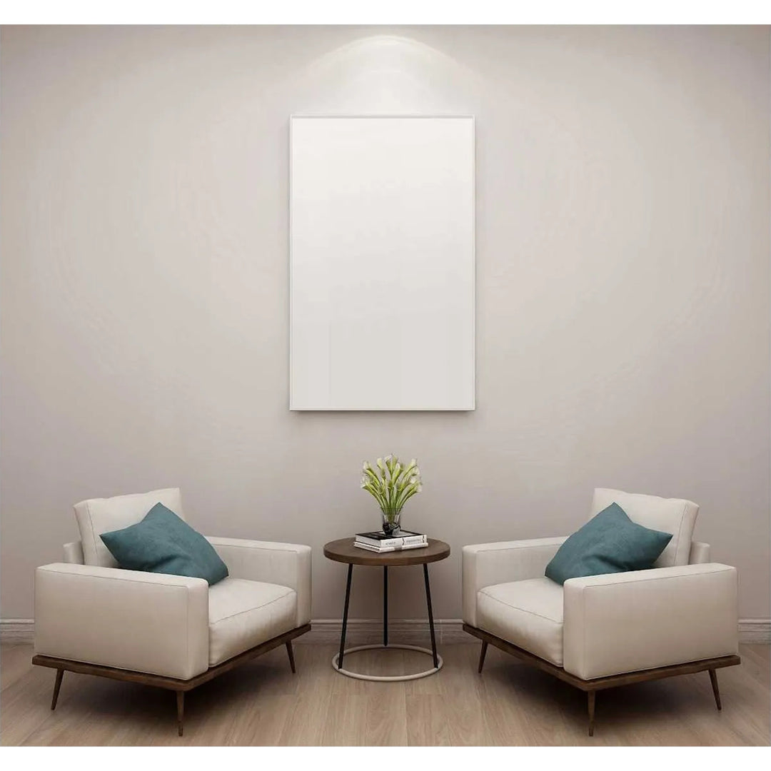 Panel calefactor por infrarrojos Cronos Graphene, potencia de 300 W, color blanco, calienta estancias de hasta 8 m², mando a distancia, PRO CGP-300TWP