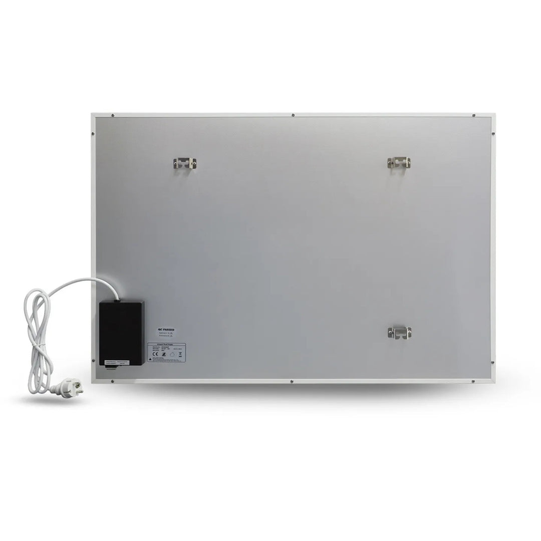 Panel calefactor por infrarrojos Cronos Graphene, potencia de 580 W, color blanco, calienta estancias de hasta 16 m², mando a distancia, PRO CGP-580TWP