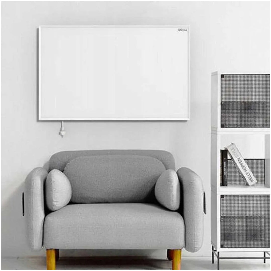 Panel calefactor por infrarrojos Cronos Graphene, potencia de 580 W, color blanco, calienta estancias de hasta 16 m², mando a distancia, PRO CGP-580TWP