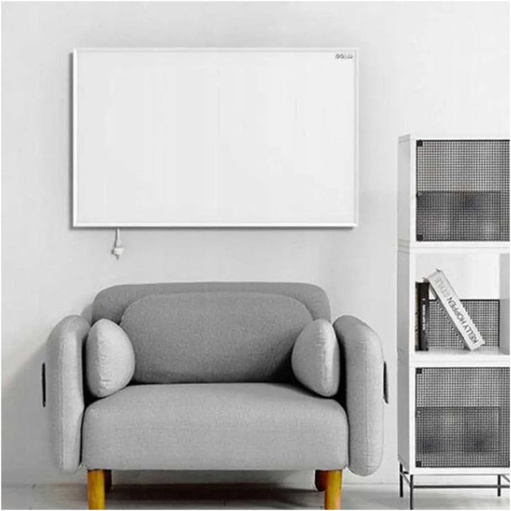 Panel calefactor por infrarrojos Cronos Graphene, potencia de 580 W, color blanco, calienta estancias de hasta 16 m², mando a distancia, PRO CGP-580TWP