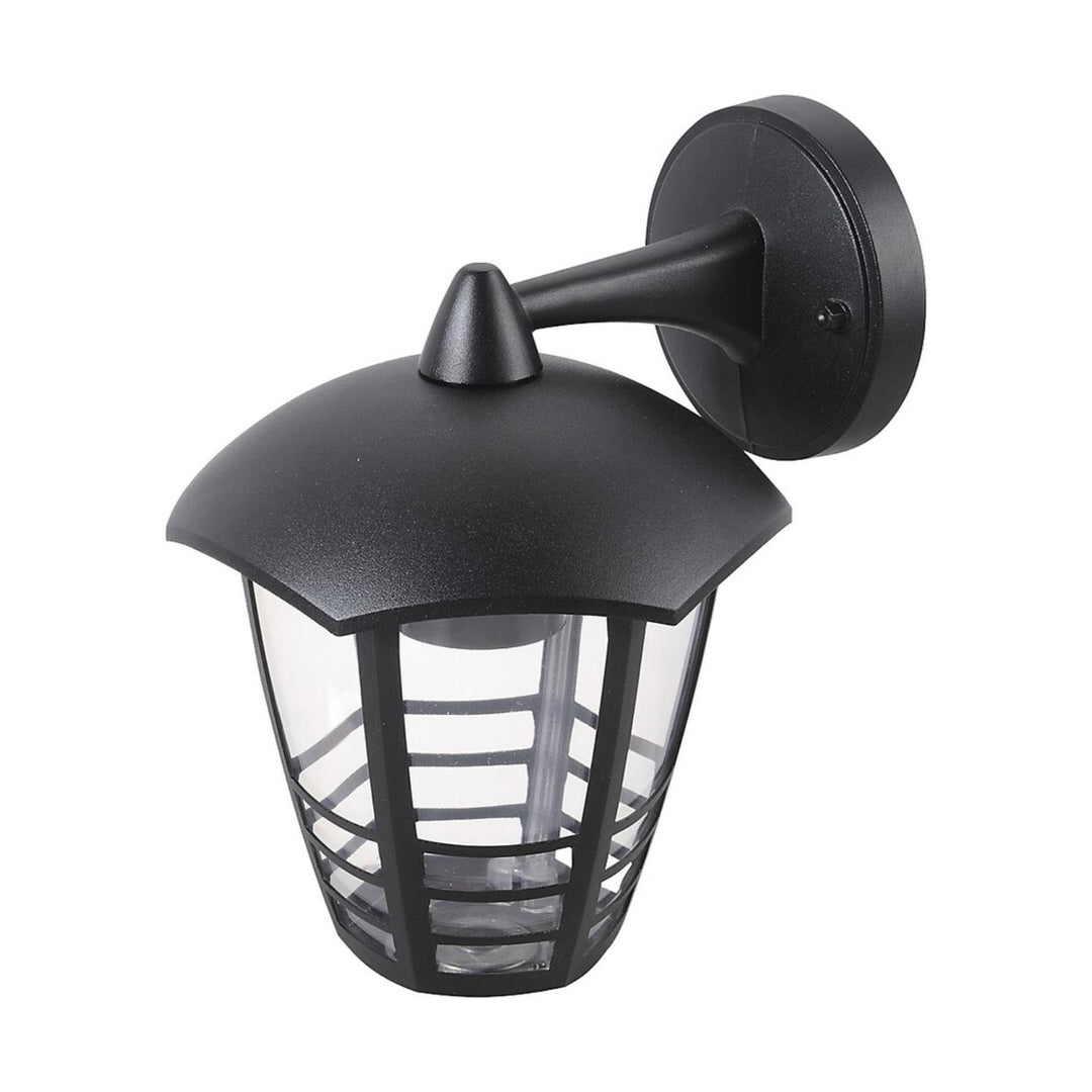 Aplique Rabalux, para exteriores, IP44, E27, máx. 60 W, negro, Marseille, 2 unidades