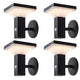 Lámpara Rabalux, de pared, para exteriores, solar, IP44, LED de 4 W, Geleen, 4 unidades