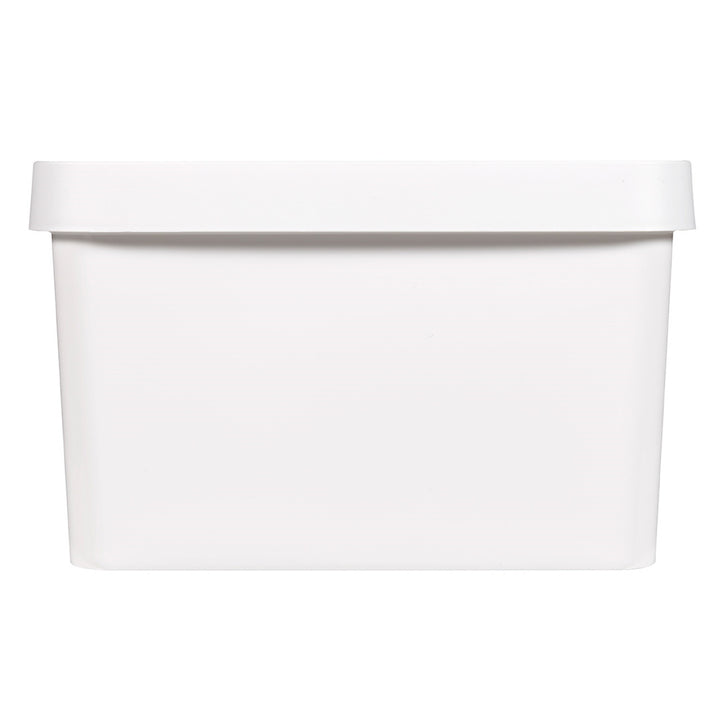 Recipiente con tapa Curver Infinity de 17 litros, color blanco, 3 unidades
