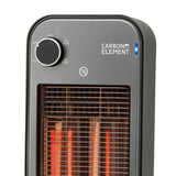 Radiador por radiación, infrarrojos, 900 W, 2 niveles de calor, Noveen