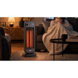 Radiador por radiación, infrarrojos, 900 W, 2 niveles de calor, Noveen