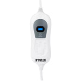 Calentador eléctrico para pies con mando a distancia, 3 niveles, 100 W, Noveen