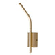 Aplique de interior Tilmann, dorado, LED 10 W, 550 lm, 4000 K, H 36 cm, IP44, control táctil, 75089