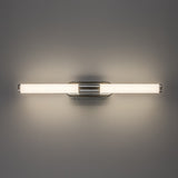 Aplique de interior Tenebra, LED 6 W, 730 lm, 4000 K, L 40 cm, IP44, cromado, 75094