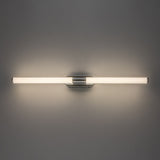 Aplique de interior Tenebra, LED 8 W, 1000 lm, 4000 K, L 60 cm, IP44, cromado, 75095