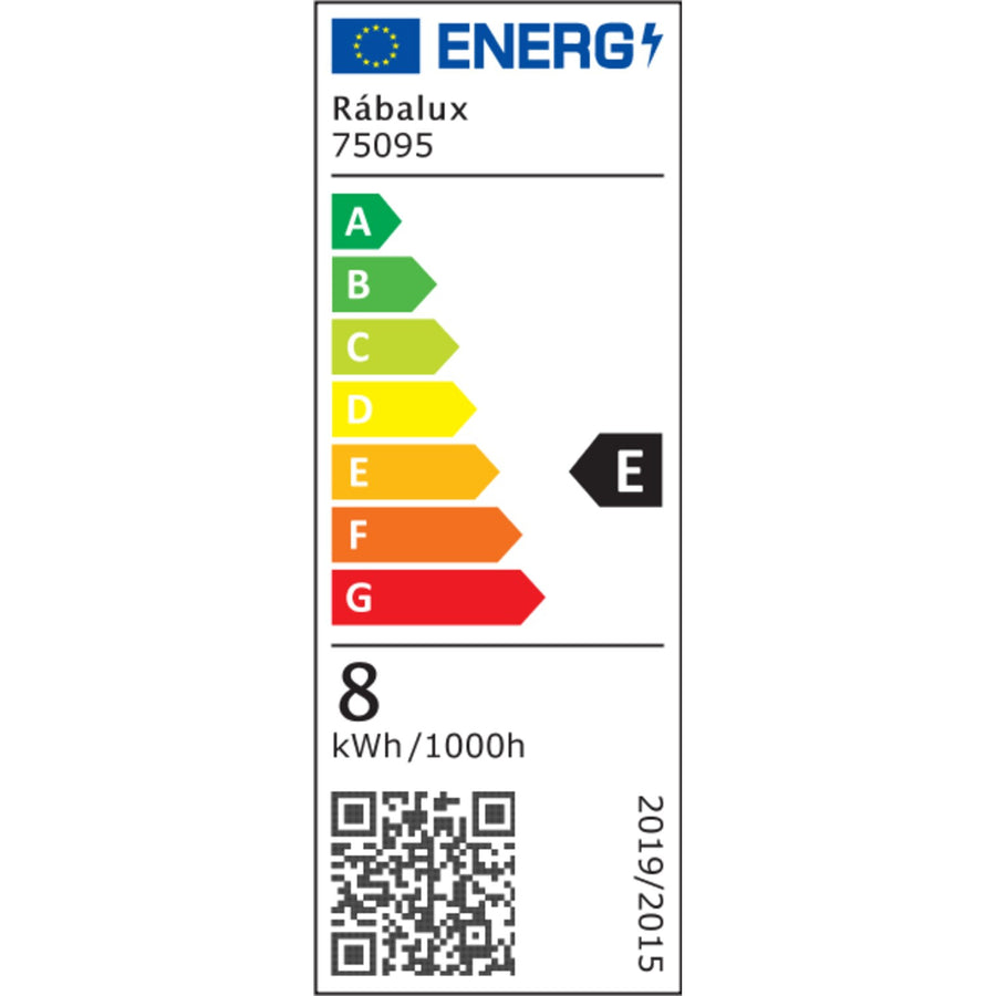 Aplique de interior Tenebra, LED 8 W, 1000 lm, 4000 K, L 60 cm, IP44, cromado, 75095
