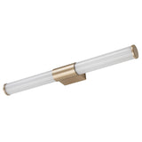 Aplique de baño, Calyn, LED 15 W, 4000 K, 1450 lm, L 60 cm, dorado, IP44, 75105