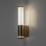Aplique de baño, Calyn, LED 6 W, 4000 K, 530 lm, 29 cm de altura, dorado, IP44, 75106