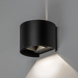 Aplique de exterior, Virna, LED 5 W, 420 lm, temperatura de color 2700, 4000 y 6500 K, IP54, negro, 77218