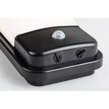 Aplique de exterior, Matzen, LED 20 W, 1860 lm, 4000 K, H 30 cm, IP65, negro, con sensor PIR, 77233