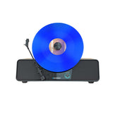 Tocadiscos automático de vinilo Blaupunkt, vertical, con Bluetooth y USB, cápsula Audio-Technica, compatible con discos de 7" y 12", Varsovia VT200BT