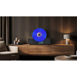 Tocadiscos automático de vinilo Blaupunkt, vertical, con Bluetooth y USB, cápsula Audio-Technica, compatible con discos de 7" y 12", Varsovia VT200BT