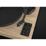 Tocadiscos automático de vinilo Blaupunkt, con BT y USB, cápsula Audio-Technica, compatible con discos de 7" y 12", Varsovia AT100BT