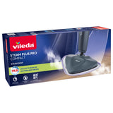 Fregona a vapor Vileda Steam Plus Pro: elimina el 99,9 % de las bacterias, se calienta rápidamente, apta para todo tipo de suelos, 180839