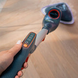 Fregona a vapor Vileda Steam Plus Pro: elimina el 99,9 % de las bacterias, se calienta rápidamente, apta para todo tipo de suelos, 180839