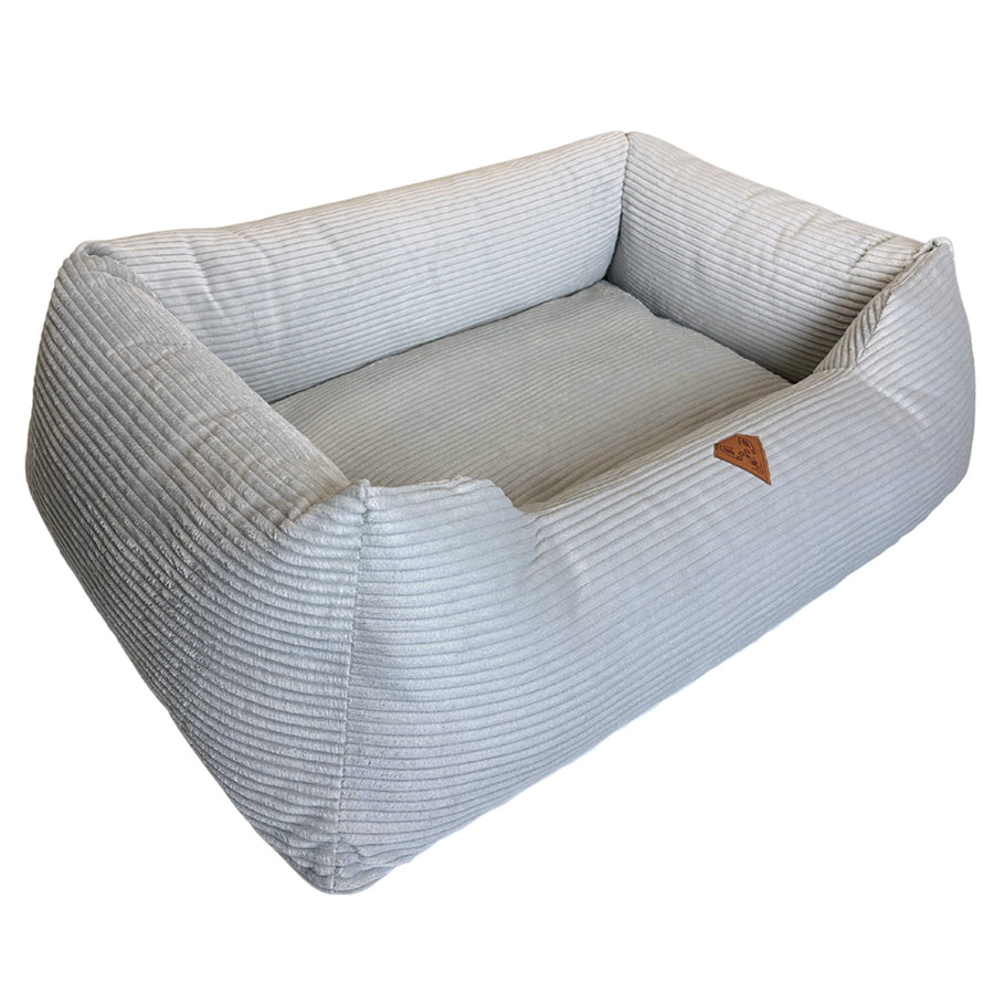 Cama para perro premium de terciopelo, 120 x 100 cm, desmontable, Dogs4life