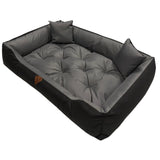 Cama para perro 75 x 65, Basic, gris, impermeable, Dogs4life