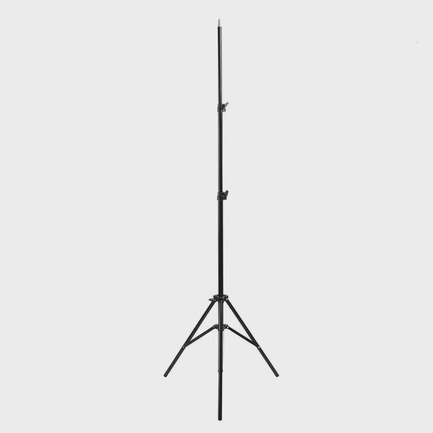 Maclean MC-163 Soporte para anillo de luz de 12 ", Altura ajustable 62-190 cm, Aoporte de iluminación, Soporte de lámpara, Soporte de luz con capacidad de carga hasta 3 kg
