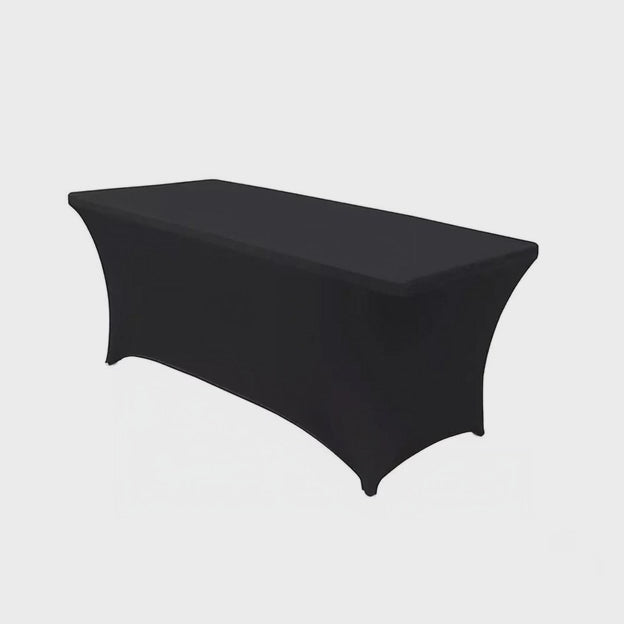 Toalha de mesa elástica GreenBlue preta, 180x75x74cm, elastano, GB372