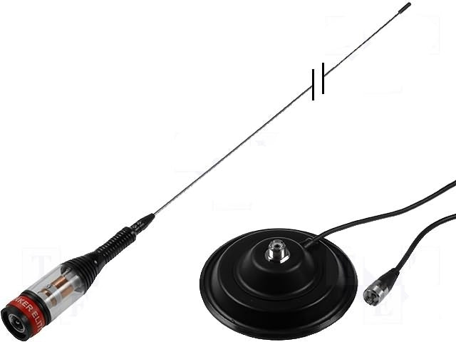 Antena de secção única Sunker Elite CB 115 com íman