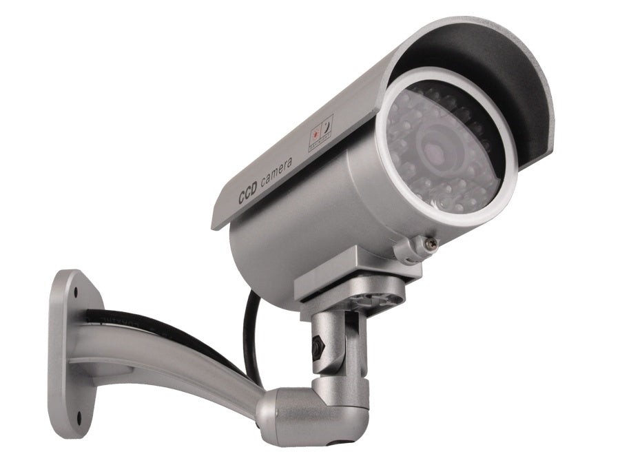 Fancy IR9000 Video Camera IR LED Color Plata Camara simulada