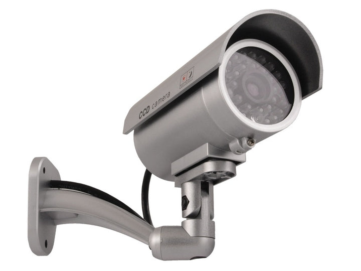 Fancy IR9000 Video Camera IR LED Color Plata Camara simulada
