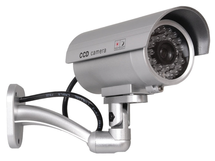 Fancy IR9000 Video Camera IR LED Color Plata Camara simulada
